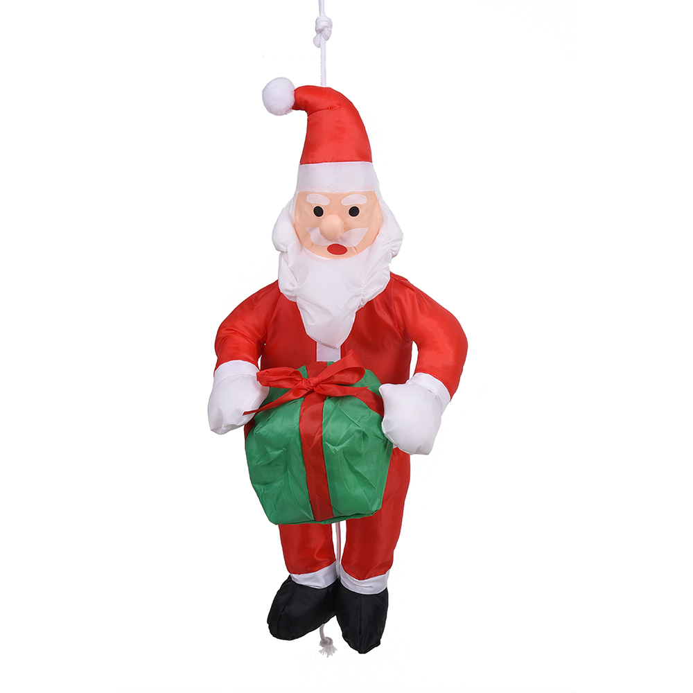 Ông già Noel 60CM leo dây/thang/quà/kẹo/xích đu