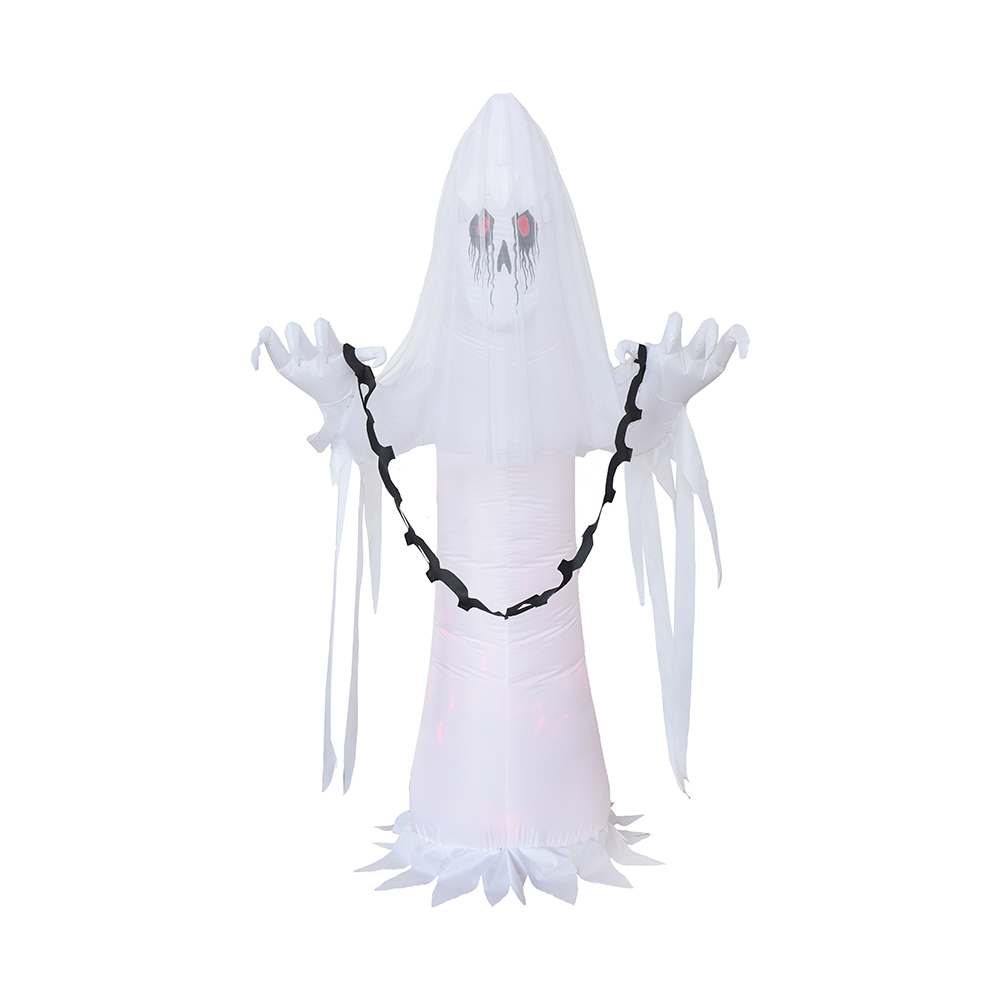 Ngọn lửa ma quái bơm hơi Halloween 180cm trang trí ngoài trời (đèn led tích hợp)